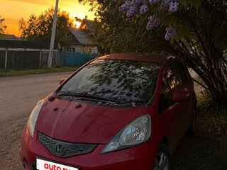 2009 Honda Fit II, красный, 490000 рублей, вид 1