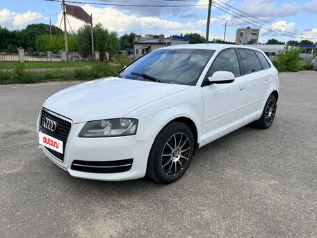 2011 Audi A3 II (8P) Рестайлинг 2, белый, 537000 рублей, вид 1