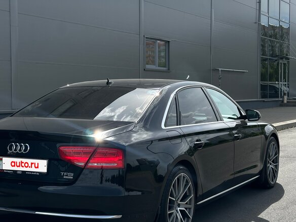 2014 Audi A8 Long III (D4), чёрный, 1850000 рублей - вид 4