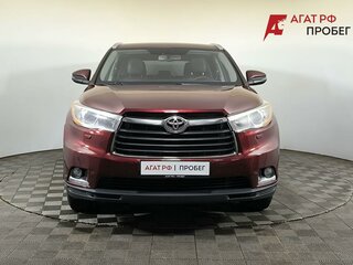 2014 Toyota Highlander III (XU50), красный, 2750000 рублей, вид 2