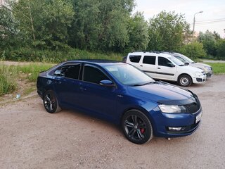 2019 Skoda Rapid I Рестайлинг, синий, 1170000 рублей, вид 3