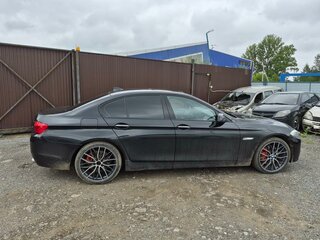 2013 BMW 5 серии 535d xDrive VI (F10/F11/F07), чёрный, 1910000 рублей, вид 4