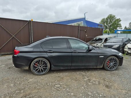 2013 BMW 5 серии 535d xDrive VI (F10/F11/F07), чёрный, 2020000 рублей, вид 4