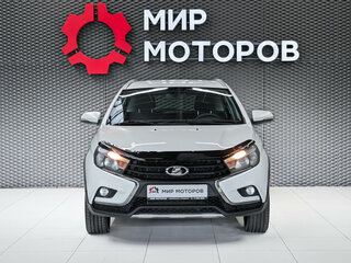 2019 Lada (ВАЗ) Vesta SW Cross I, белый, 970000 рублей, вид 2