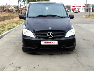 2011 Mercedes-Benz Vito 116 CDI L3 II (W639) Рестайлинг, чёрный, 1700000 рублей, вид 1