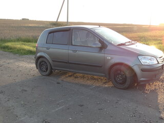 2003 Hyundai Getz I, серый, 245000 рублей, вид 3