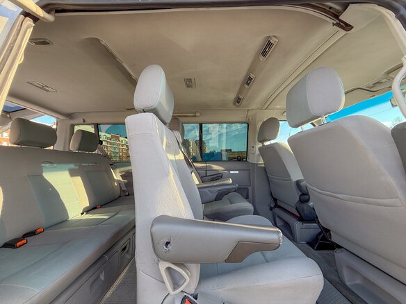 2002 Volkswagen Multivan T4, серебристый, 915000 рублей - вид 13