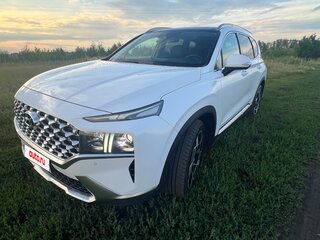 2021 Hyundai Santa Fe IV Рестайлинг, белый, 3400000 рублей, вид 2