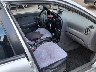 2007 Kia Spectra I Рестайлинг 2, серебристый, 450000 рублей, вид 5