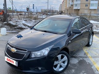 2012 Chevrolet Cruze I, чёрный, 850000 рублей, вид 1