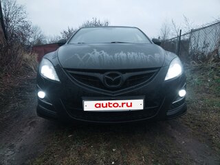 2011 Mazda 6 II (GH) Рестайлинг, чёрный, 820000 рублей, вид 1