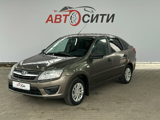 2017 Lada (ВАЗ) Granta I, коричневый, 640000 рублей, вид 1