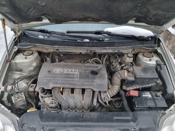 2005 Toyota Corolla IX (E120, E130) Рестайлинг, серебристый, 280000 рублей - вид 14