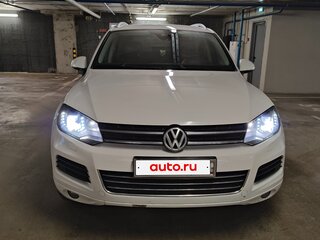 2012 Volkswagen Touareg II, белый, 2300000 рублей, вид 4