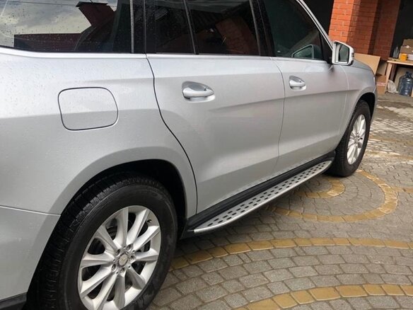 2013 Mercedes-Benz GL-Класс 350 II (X166), серебристый, 2400000 рублей - вид 6