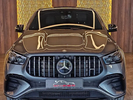 2025 Mercedes-Benz GLE Coupe AMG 53 AMG Hybrid II (C167) Рестайлинг, серебристый, 14100000 рублей, вид 2