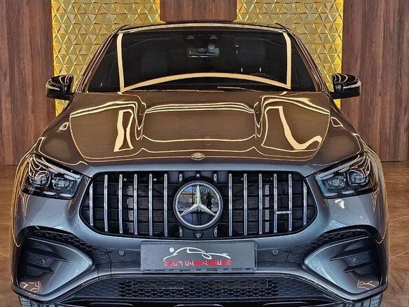 2025 Mercedes-Benz GLE Coupe AMG 53 AMG Hybrid II (C167) Рестайлинг, серебристый - вид 1