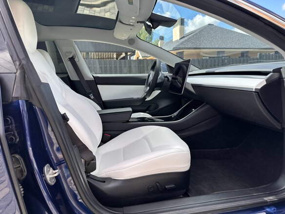 2018 Tesla Model 3 Long Range I, синий, 2890000 рублей - вид 11