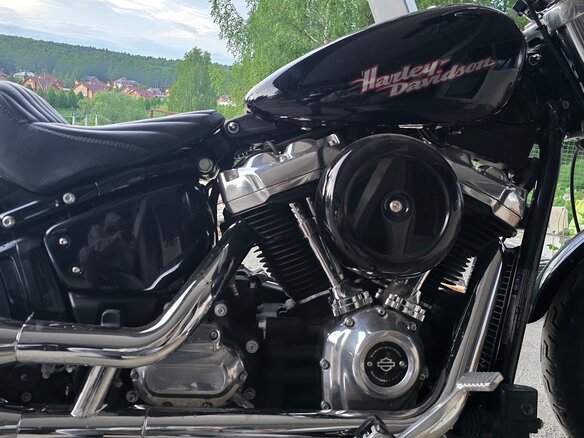 2023 Harley-Davidson Softail Standard, чёрный, 1220000 рублей - вид 7