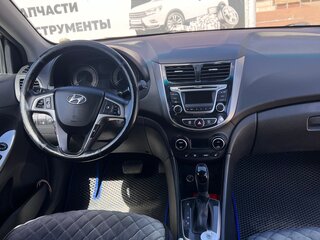 2016 Hyundai Solaris I Рестайлинг, чёрный, 600000 рублей, вид 5