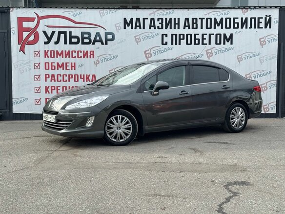 2012 Peugeot 408 I, серый - вид 2