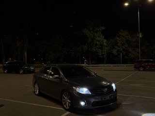 2011 Toyota Corolla X (E140, E150) Рестайлинг, серый, 1100000 рублей, вид 1