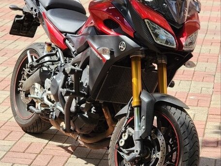 2015 Yamaha MT-09 Tracer (FJ-09), красный, 690000 рублей, вид 1
