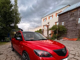 2005 Mazda 3 I (BK), красный, 290000 рублей, вид 3