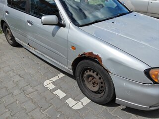 2000 Nissan Primera II (P11) Рестайлинг, серебристый, 170000 рублей, вид 2