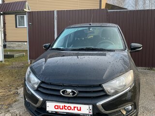 2021 Lada (ВАЗ) Granta I Рестайлинг, чёрный, 999000 рублей, вид 3