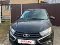 2021 Lada (ВАЗ) Granta I Рестайлинг, чёрный - вид 2