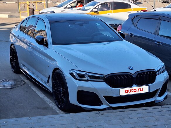 2020 BMW 5 серии 523d xDrive VII (G30/G31/G38) Рестайлинг, белый, 5490000 рублей - вид 8