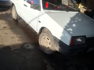 1999 Lada (ВАЗ) 21099, белый, 170000 рублей, вид 1