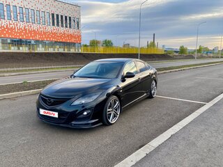 2010 Mazda 6 II (GH) Рестайлинг, чёрный, 1125000 рублей, вид 1