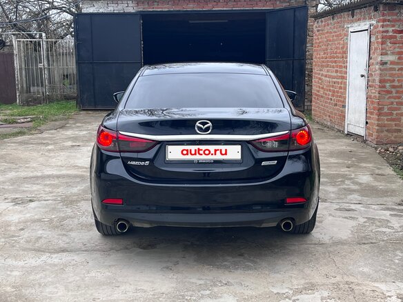 2012 Mazda 6 III (GJ), чёрный, 1300000 рублей - вид 5