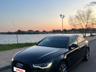 2014 Audi A6 IV (C7), чёрный, 1630000 рублей, вид 1