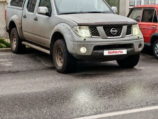 2008 Nissan Navara (Frontier) III (D40), серый, 1000000 рублей, вид 2