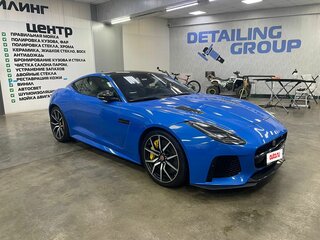 2017 Jaguar F-Type SVR I Рестайлинг, голубой, 7000000 рублей, вид 1