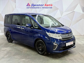 2016 Honda Stepwgn V, синий, 1630000 рублей, вид 3