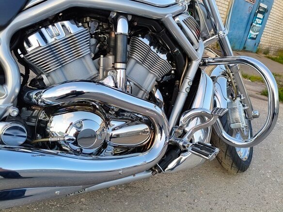 2006 Harley-Davidson V-Rod, серебристый, 1200000 рублей - вид 6
