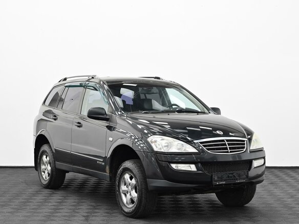 2008 SsangYong Kyron 6-speed I Рестайлинг, чёрный