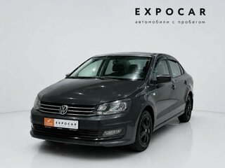 2015 Volkswagen Polo V Рестайлинг, серый, 670000 рублей, вид 1