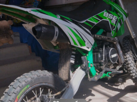 2022 BSE MX 125, зелёный, 50000 рублей, вид 1