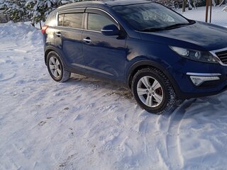 2012 Kia Sportage III, синий, 1075000 рублей, вид 4
