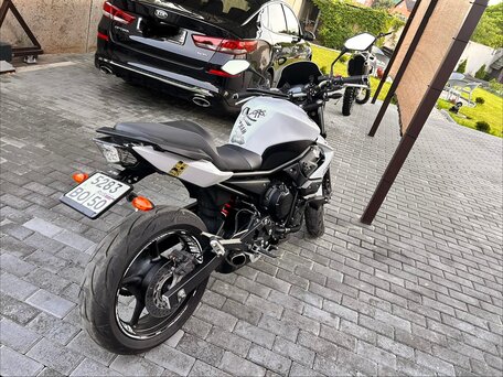 2012 Yamaha XJ600, белый, 460000 рублей, вид 3