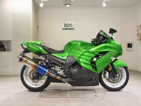 2013 Kawasaki ZX-14R, зелёный, 946000 рублей, вид 1