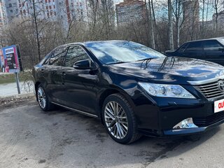 2012 Toyota Camry VII (XV50), чёрный, 1420000 рублей, вид 4