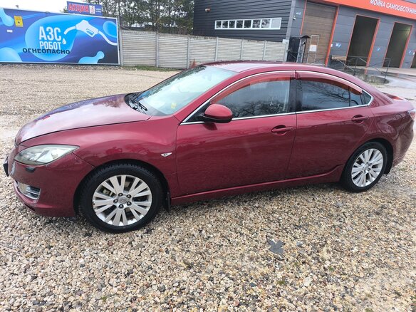 2008 Mazda 6 II (GH), красный, 610000 рублей - вид 9