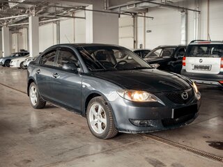 2006 Mazda 3 I (BK) Рестайлинг, серый, 375000 рублей, вид 3