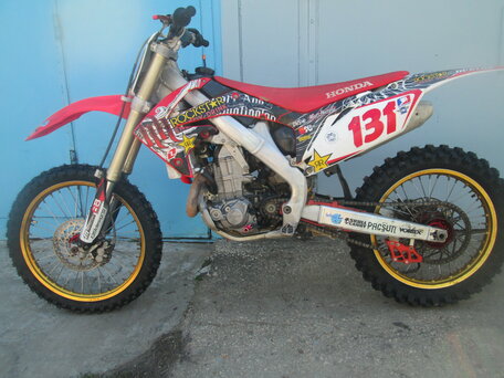 2012 Honda CRF 450R, красный, 310000 рублей, вид 1